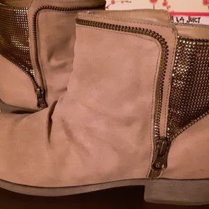 Leila Stone "Stacia" Ankle Boots